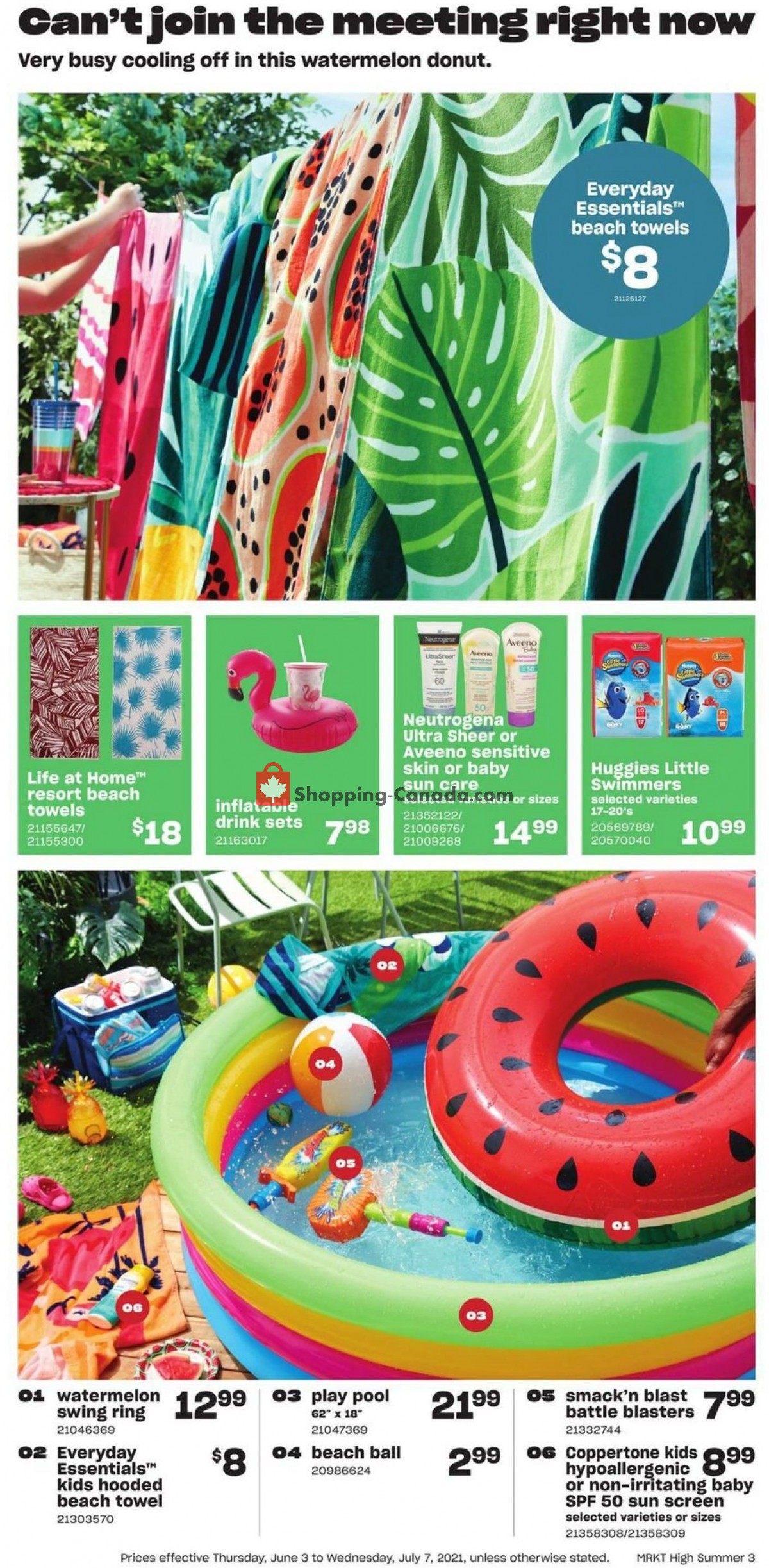 Loblaws flyer from Thursday June 3, 2021 to Wednesday July 7, 2021 - page 3