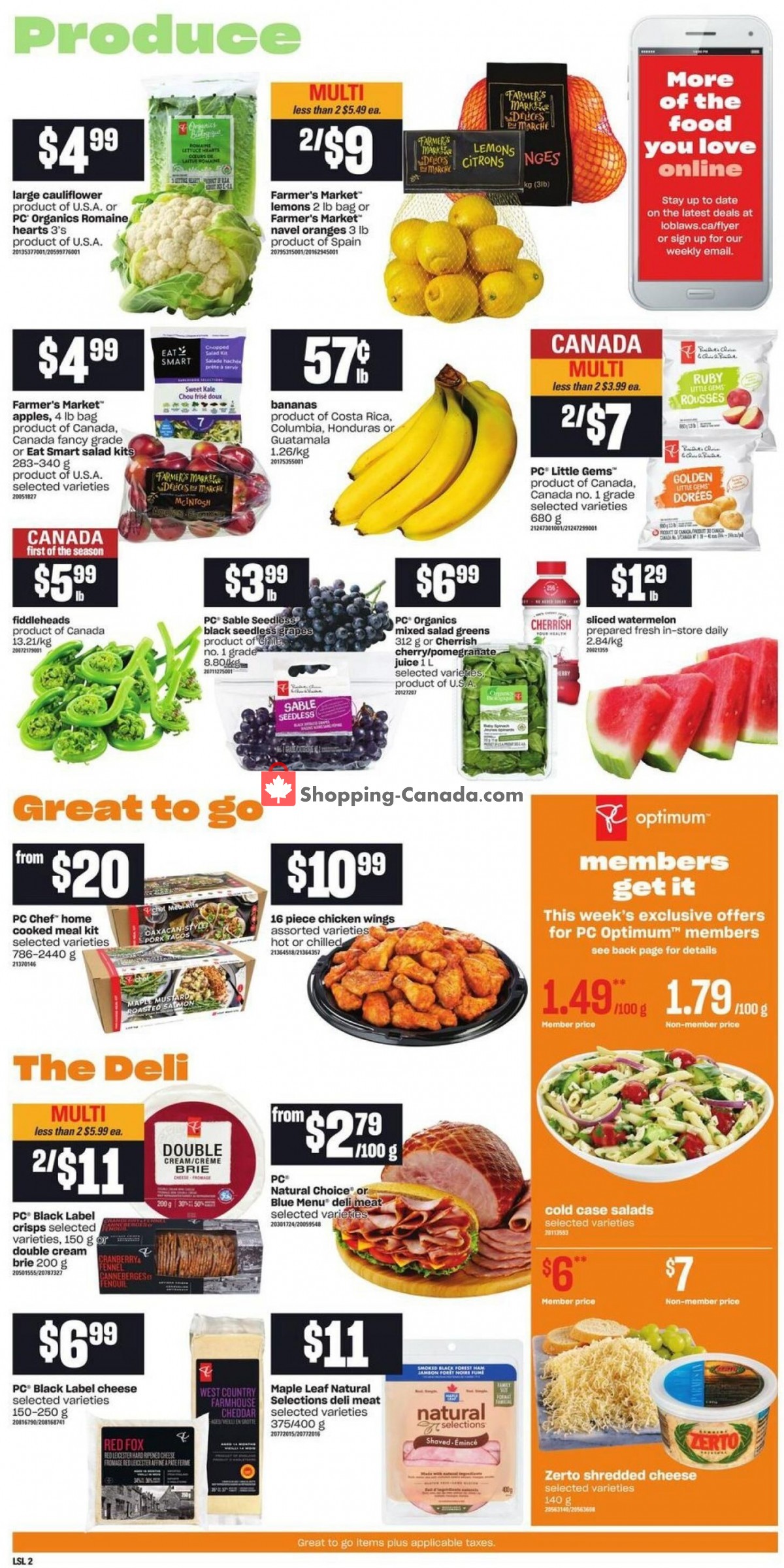 Loblaws flyer from Thursday May 6, 2021 to Wednesday May 12, 2021 - page 4