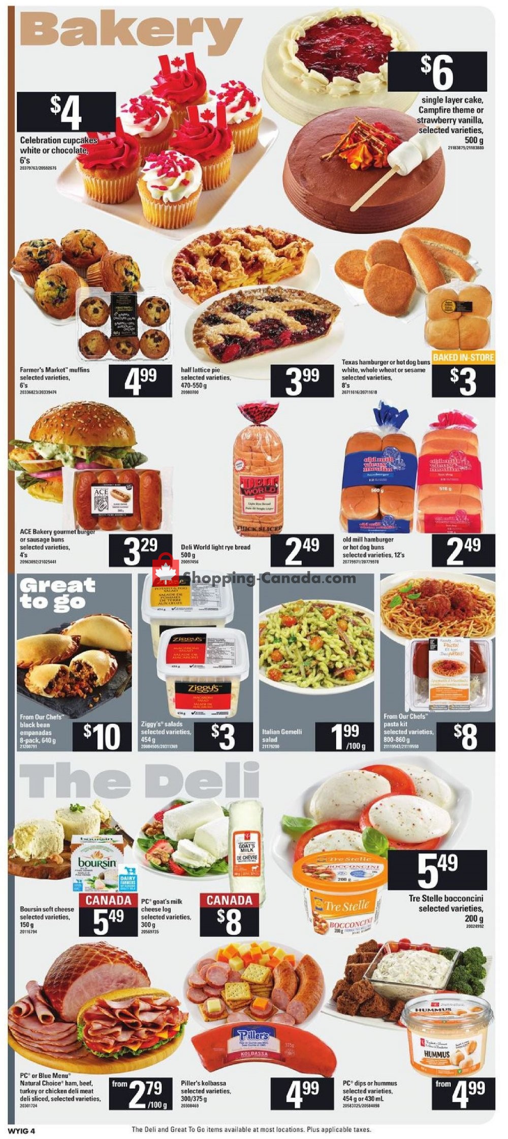 Loblaws flyer from Thursday June 27, 2019 to Wednesday July 3, 2019 - page 4