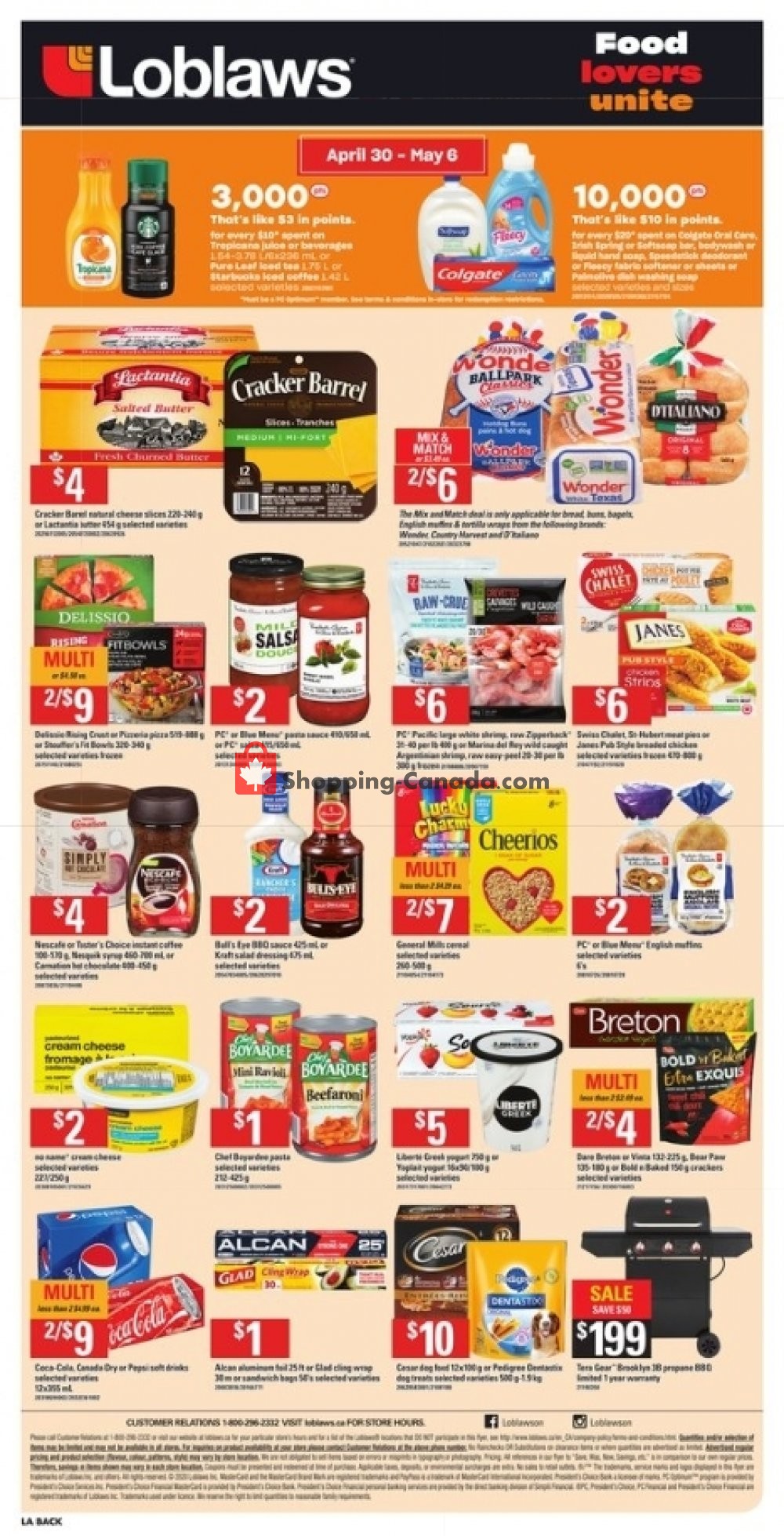 Loblaws flyer from Thursday April 30, 2020 to Wednesday May 6, 2020 - page 3