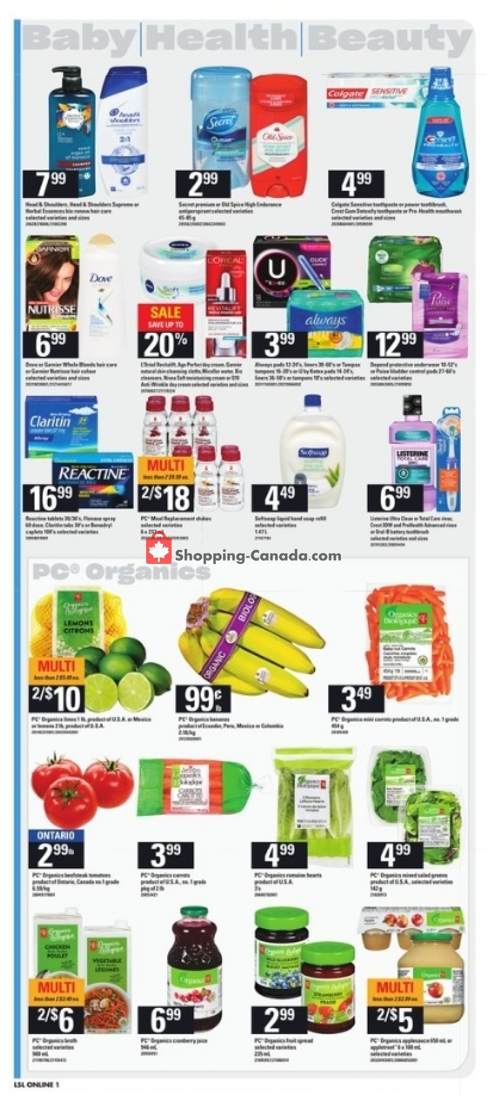 Loblaws flyer from Thursday April 30, 2020 to Wednesday May 6, 2020 - page 6