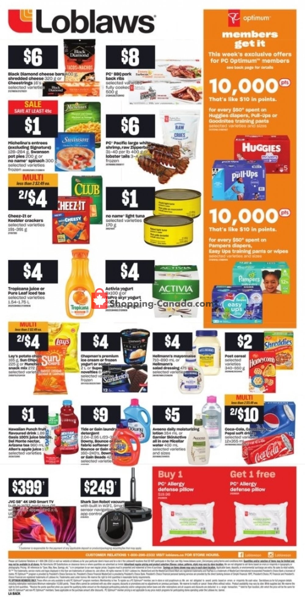 Loblaws flyer from Thursday January 21, 2021 to Wednesday January 27, 2021 - page 2