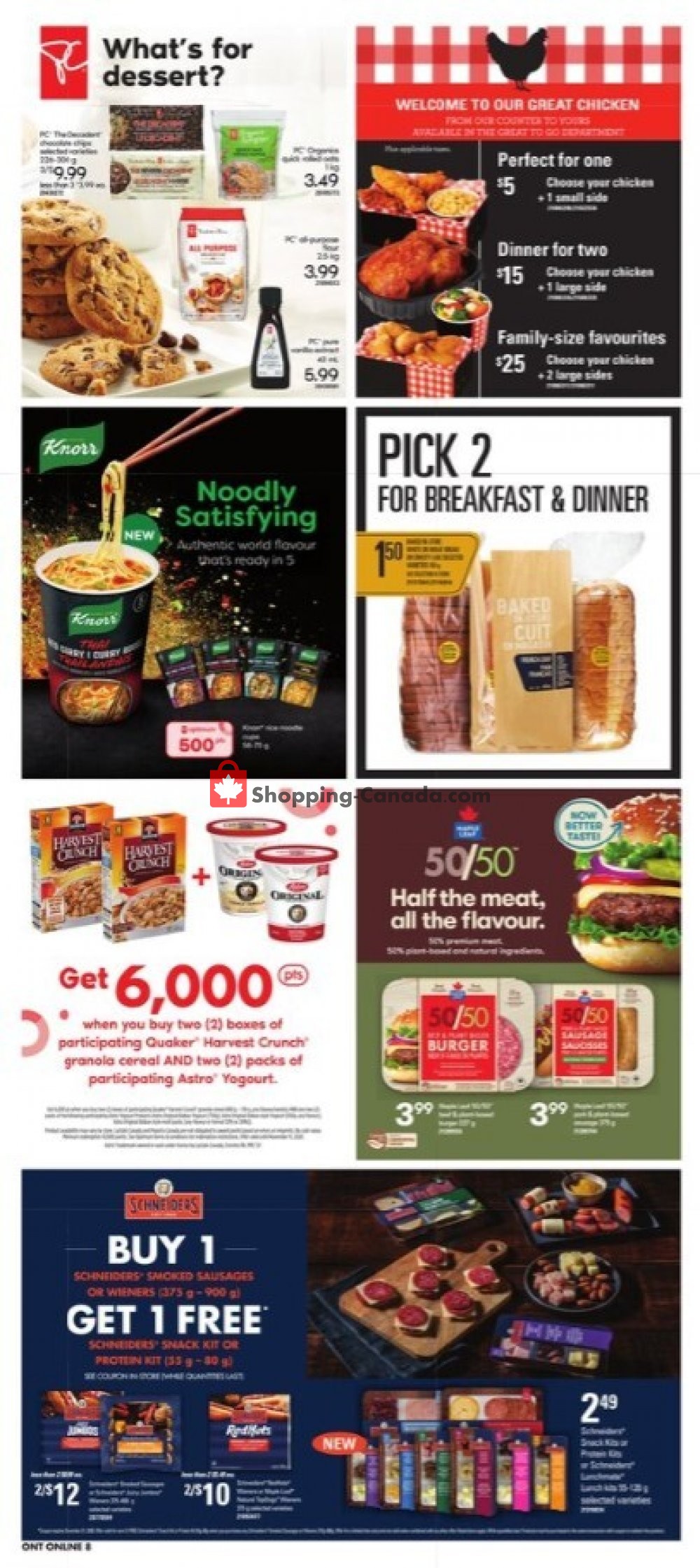 Loblaws flyer from Thursday October 15, 2020 to Wednesday October 21, 2020 - page 12