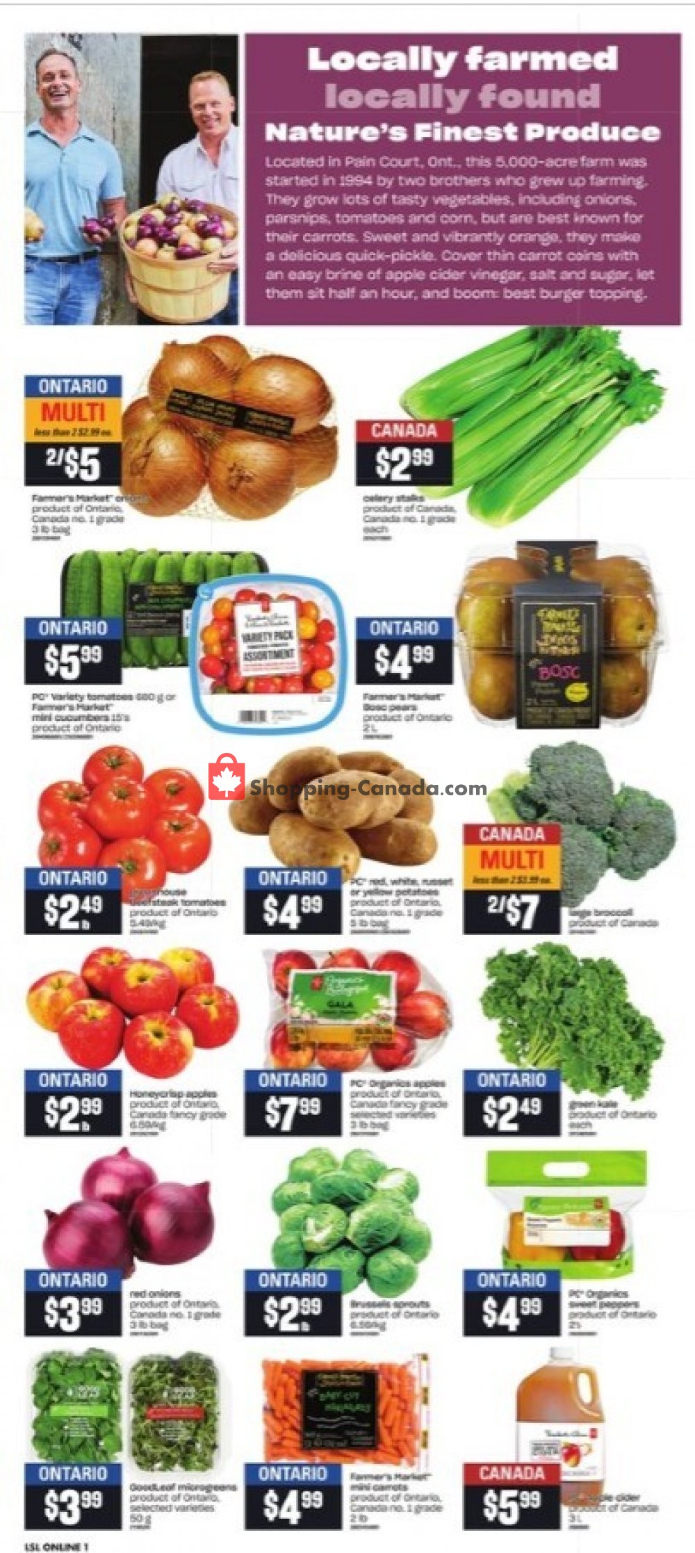 Loblaws flyer from Thursday October 15, 2020 to Wednesday October 21, 2020 - page 4