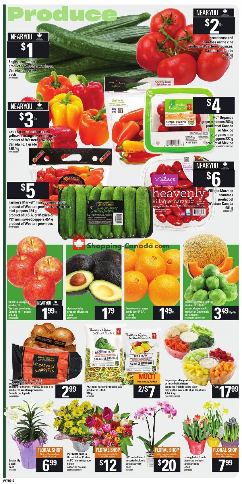 Loblaws flyer from Thursday April 18, 2019 to Wednesday April 24, 2019 - page 4