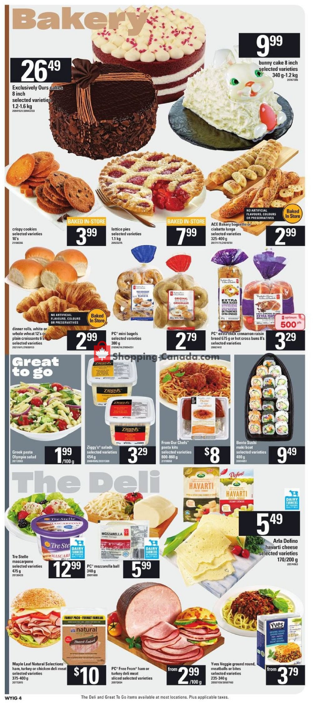 Loblaws flyer from Thursday April 18, 2019 to Wednesday April 24, 2019 - page 6