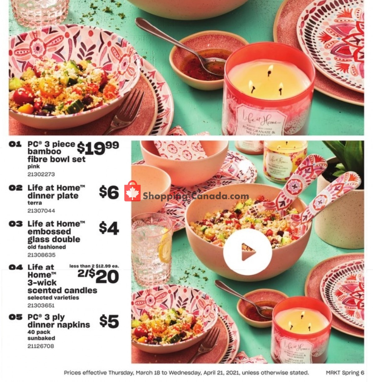 Loblaws flyer from Thursday March 18, 2021 to Wednesday April 21, 2021 - page 10