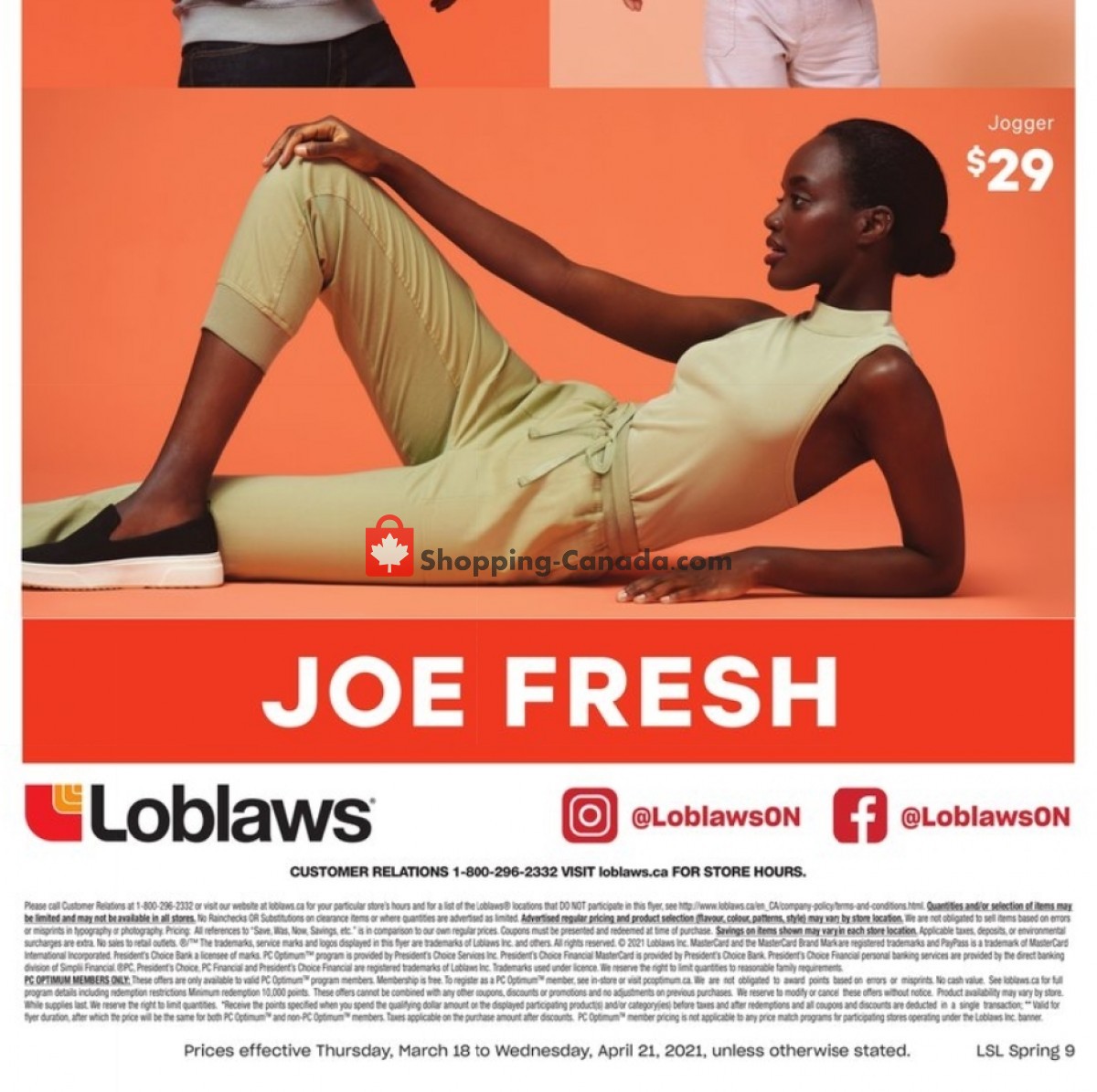 Loblaws flyer from Thursday March 18, 2021 to Wednesday April 21, 2021 - page 16