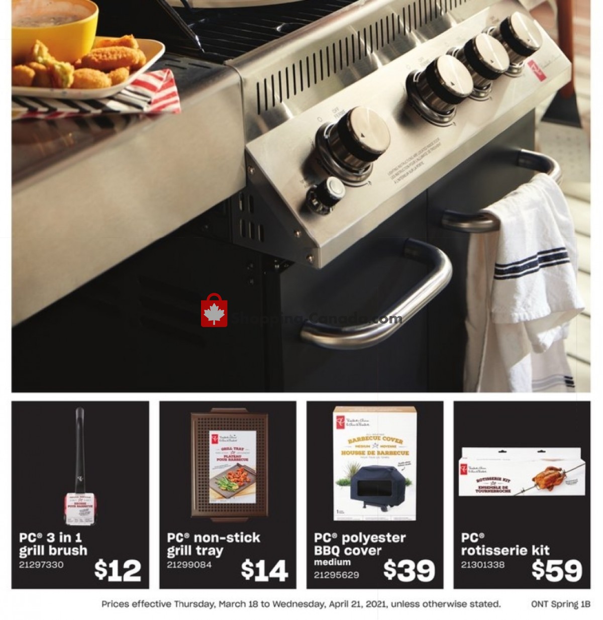 Loblaws flyer from Thursday March 18, 2021 to Wednesday April 21, 2021 - page 2