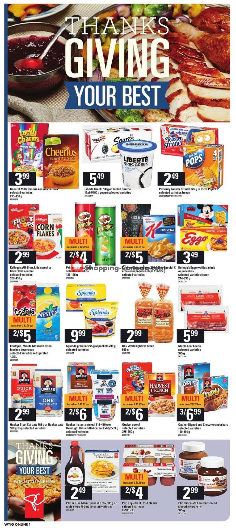 Loblaws flyer from Thursday October 4, 2018 to Wednesday October 10, 2018 - page 12