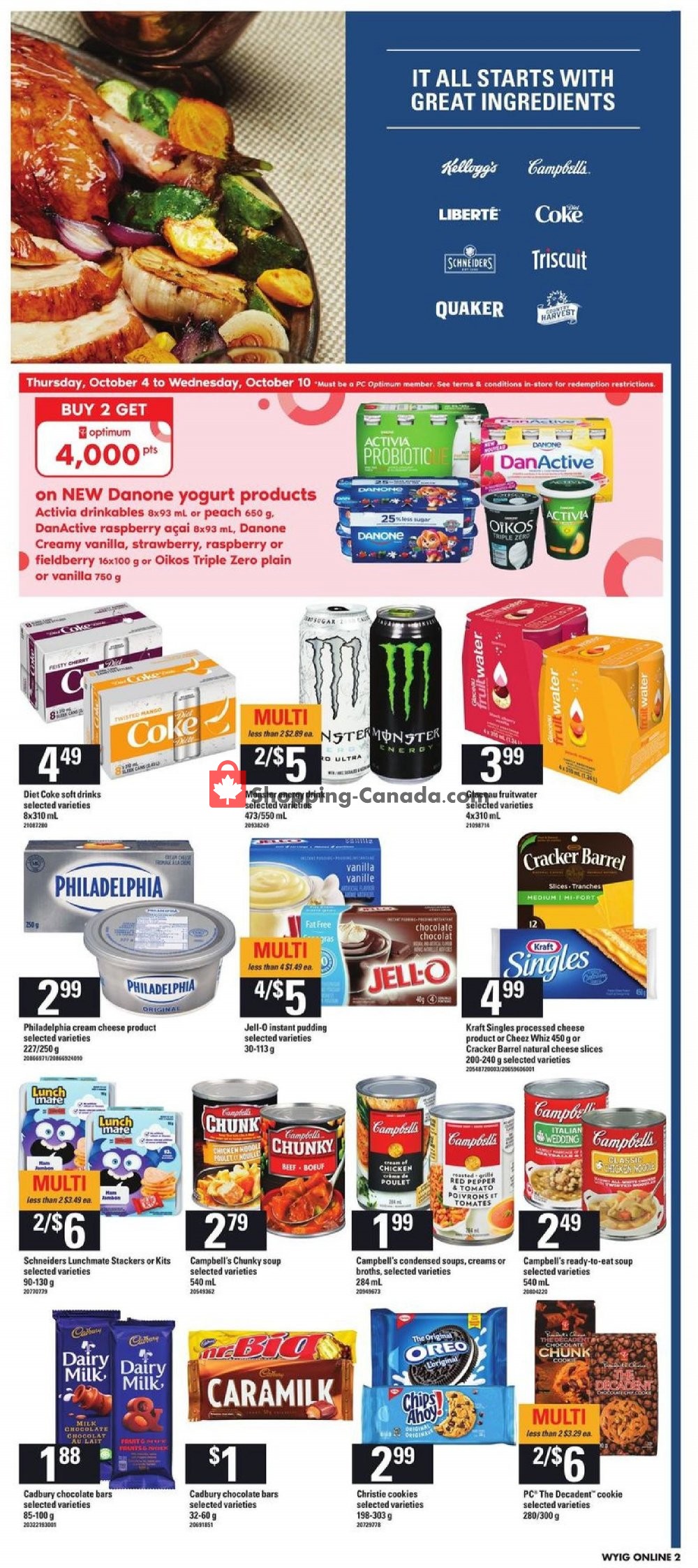 Loblaws flyer from Thursday October 4, 2018 to Wednesday October 10, 2018 - page 13