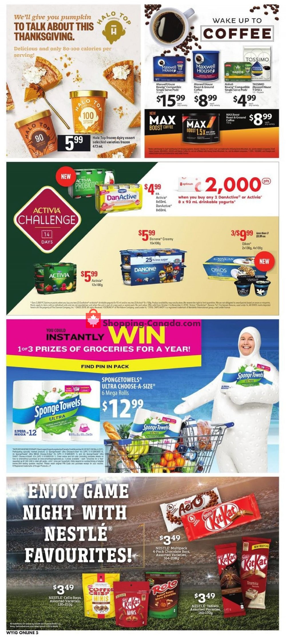 Loblaws flyer from Thursday October 4, 2018 to Wednesday October 10, 2018 - page 16
