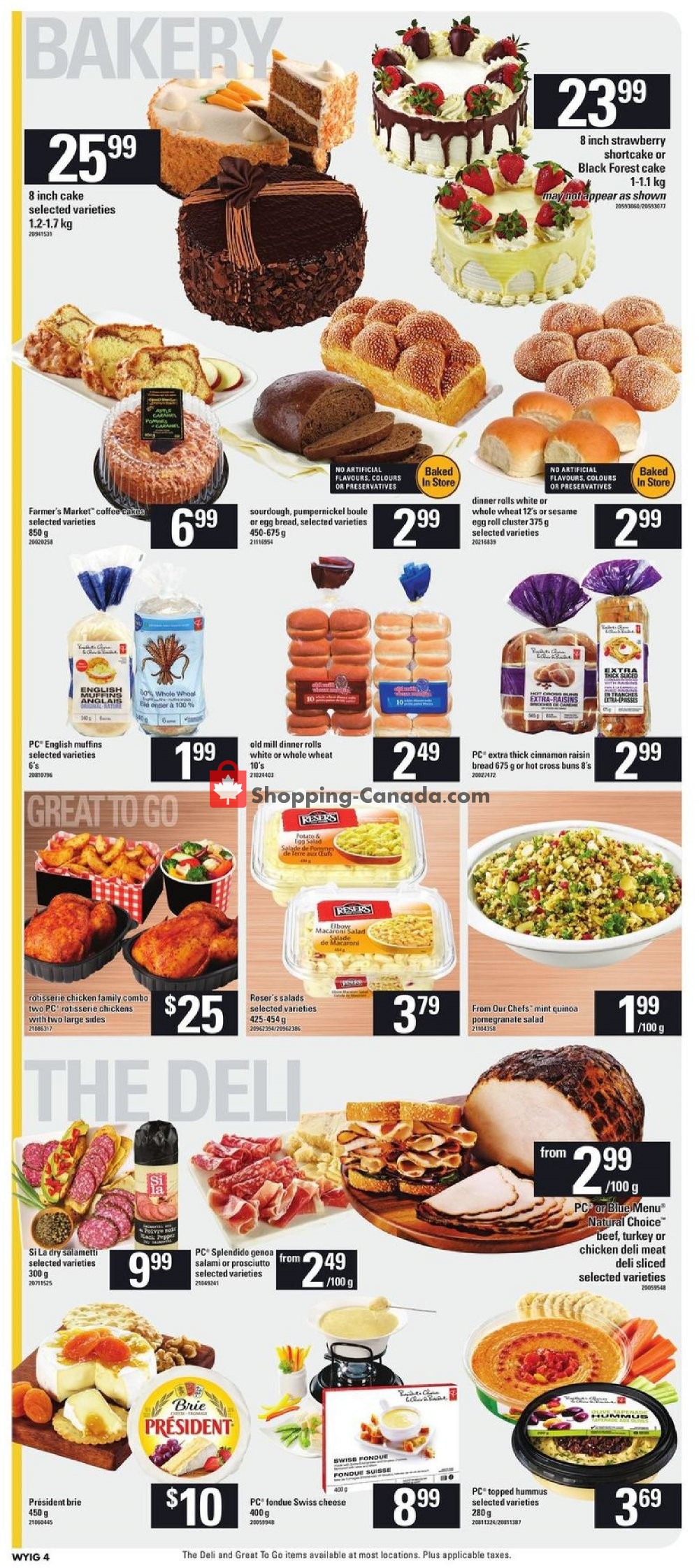 Loblaws flyer from Thursday October 4, 2018 to Wednesday October 10, 2018 - page 6