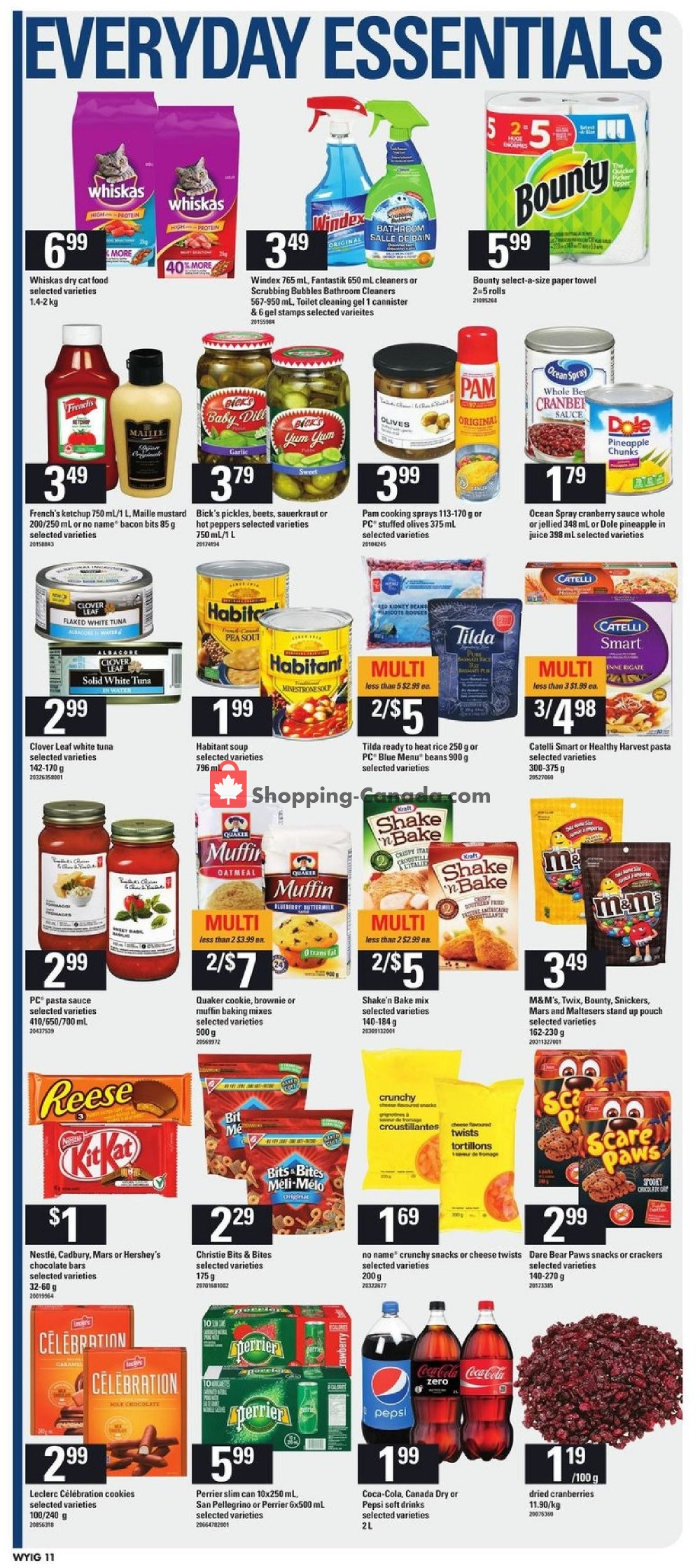 Loblaws flyer from Thursday September 27, 2018 to Wednesday October 3, 2018 - page 14