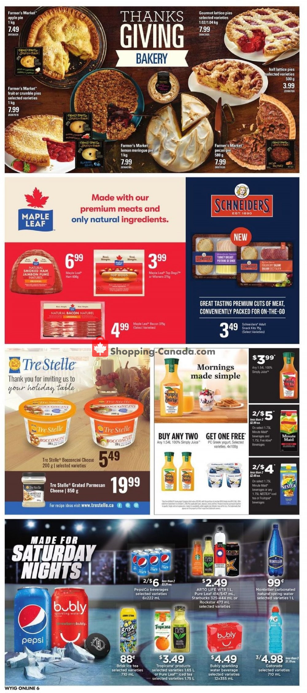 Loblaws flyer from Thursday September 27, 2018 to Wednesday October 3, 2018 - page 17