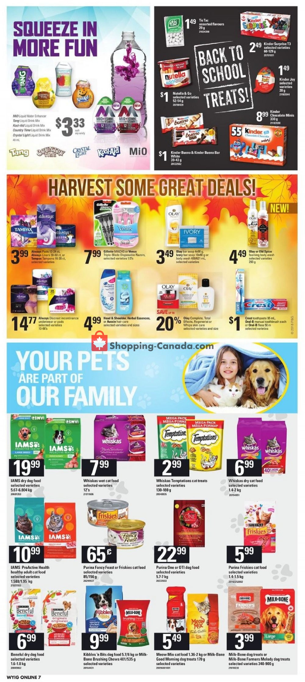 Loblaws flyer from Thursday September 27, 2018 to Wednesday October 3, 2018 - page 18