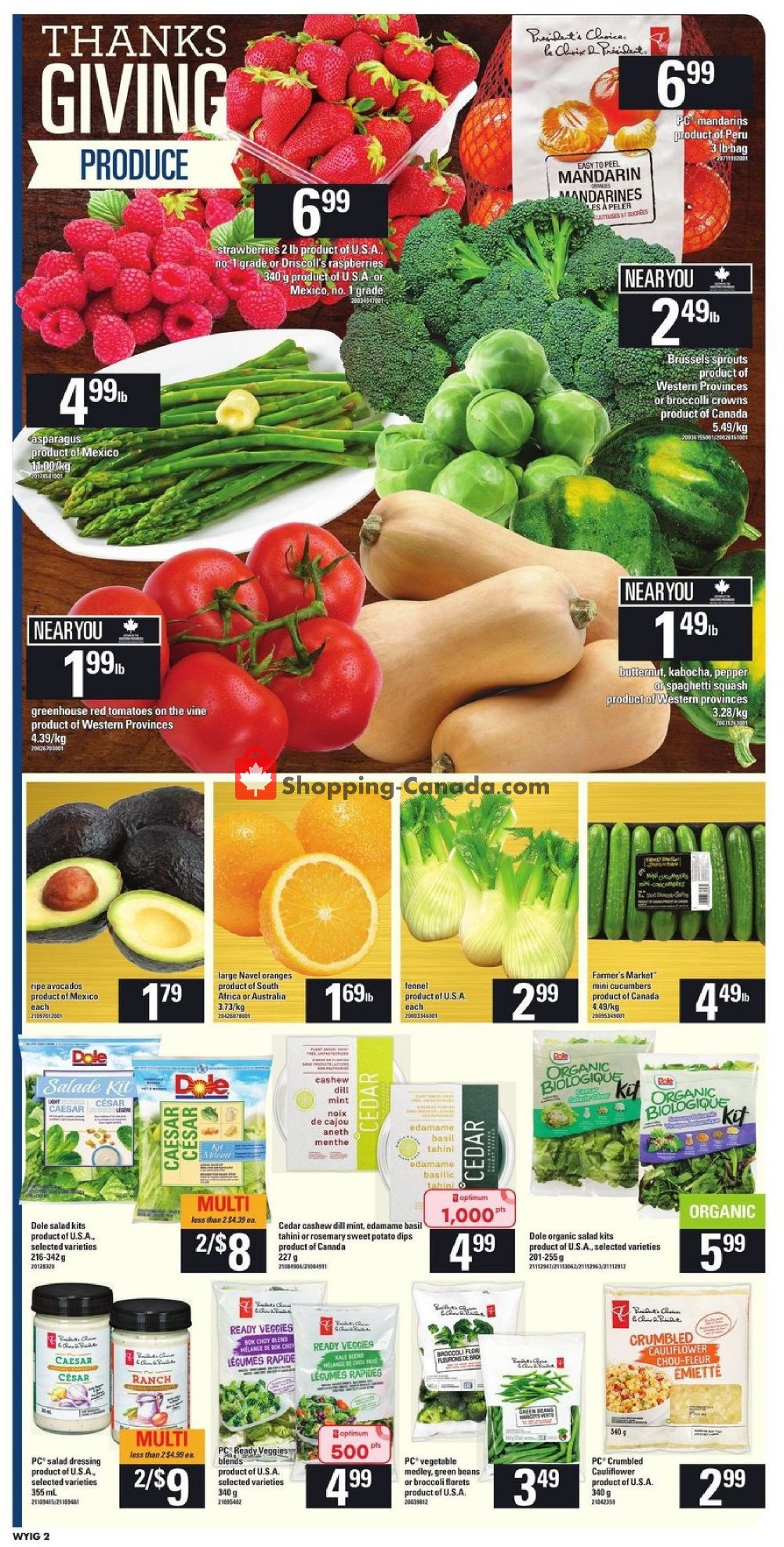 Loblaws flyer from Thursday September 27, 2018 to Wednesday October 3, 2018 - page 2