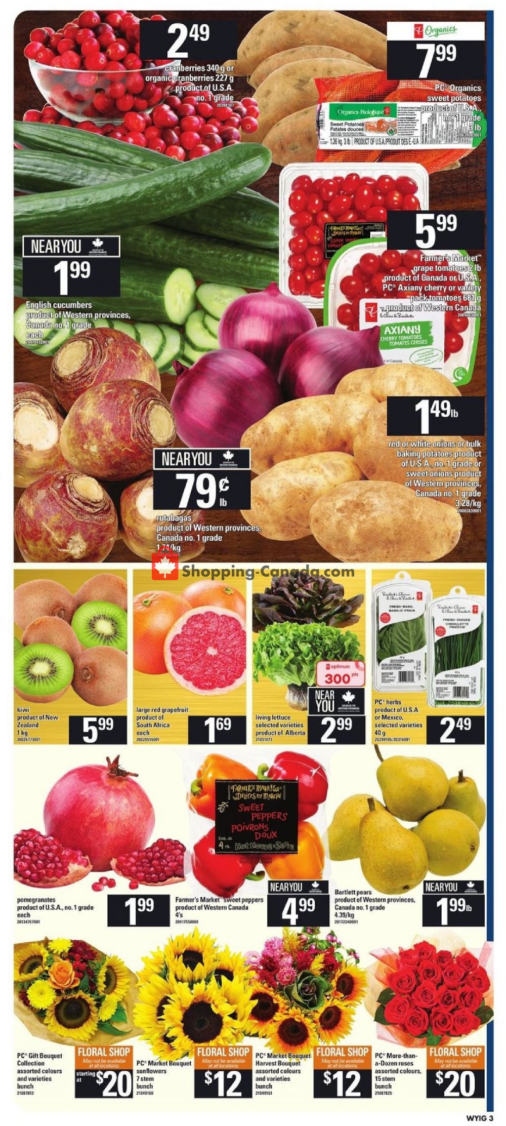Loblaws flyer from Thursday September 27, 2018 to Wednesday October 3, 2018 - page 3