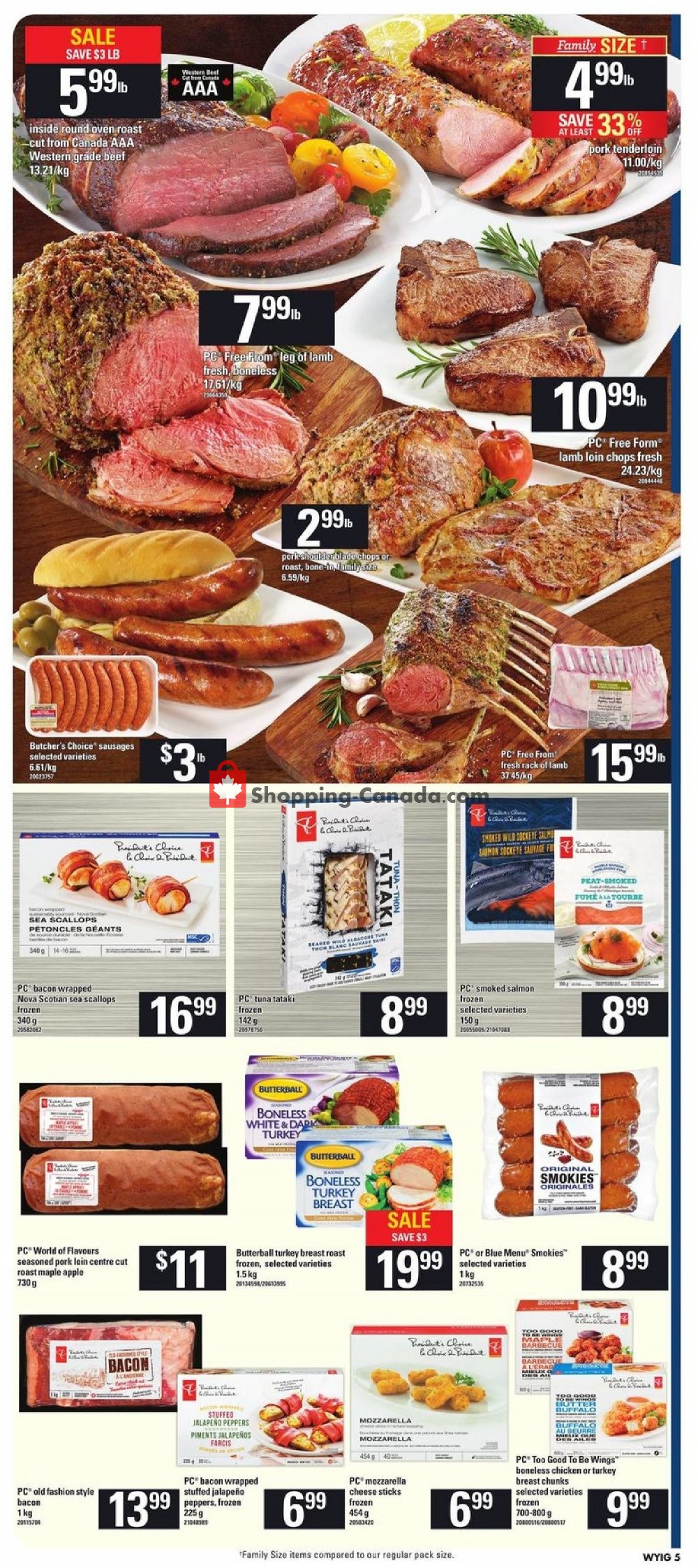 Loblaws flyer from Thursday September 27, 2018 to Wednesday October 3, 2018 - page 5