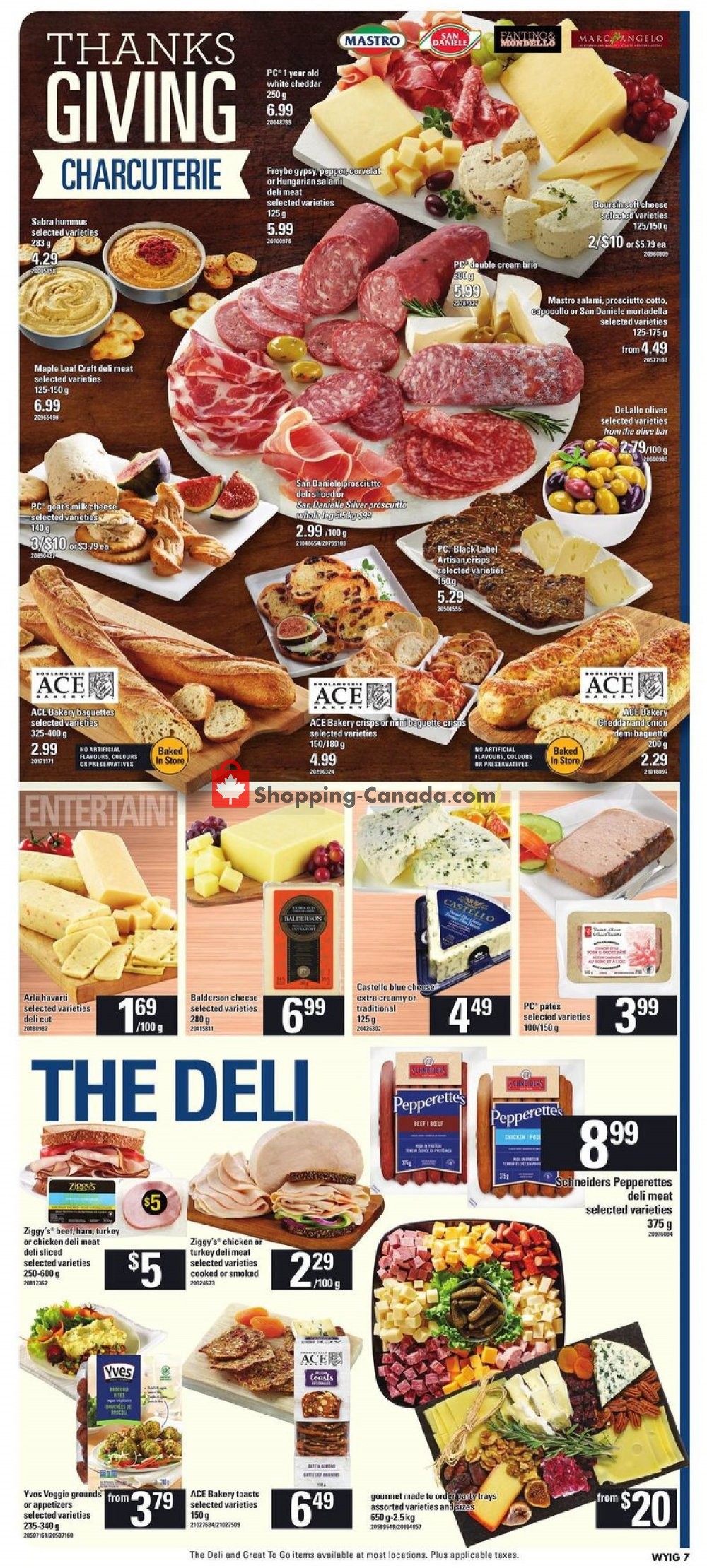 Loblaws flyer from Thursday September 27, 2018 to Wednesday October 3, 2018 - page 7