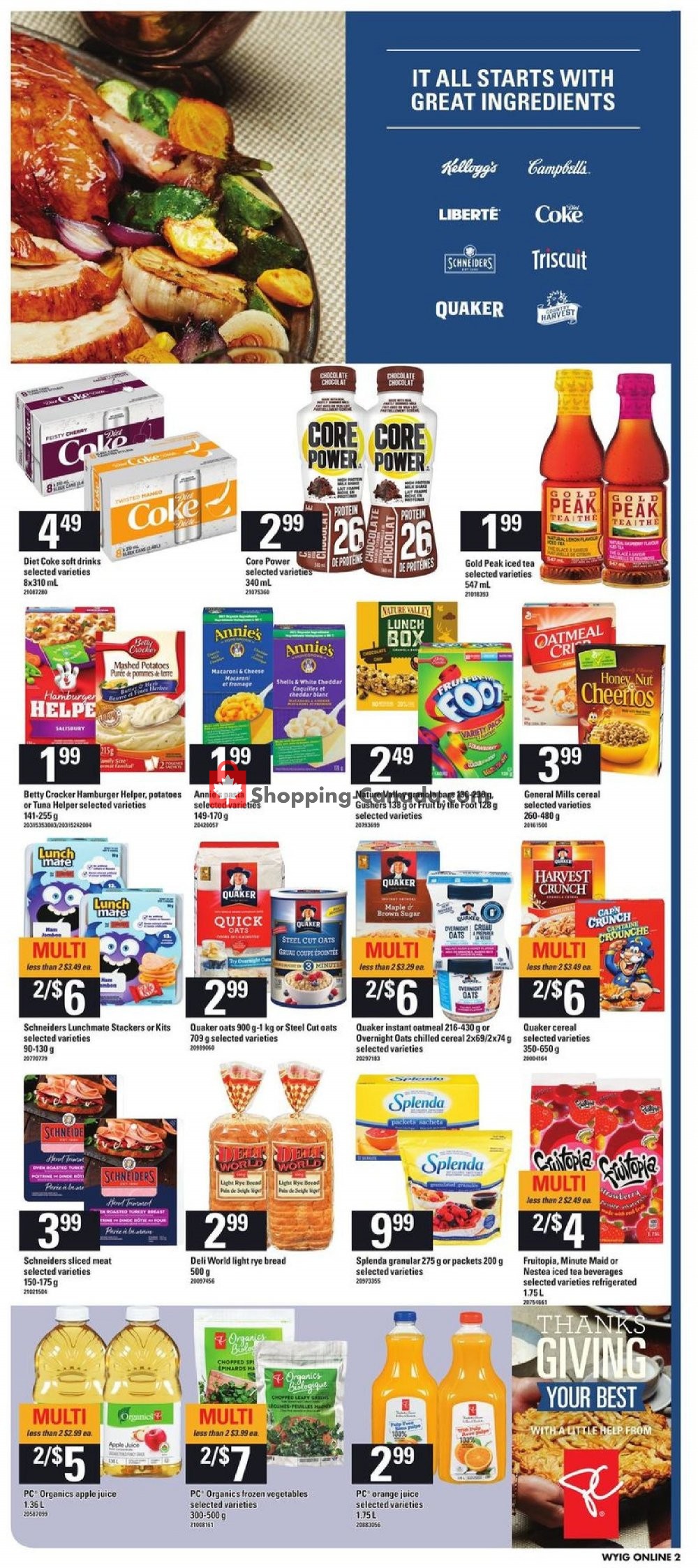 Loblaws flyer from Thursday September 27, 2018 to Wednesday October 3, 2018 - page 9