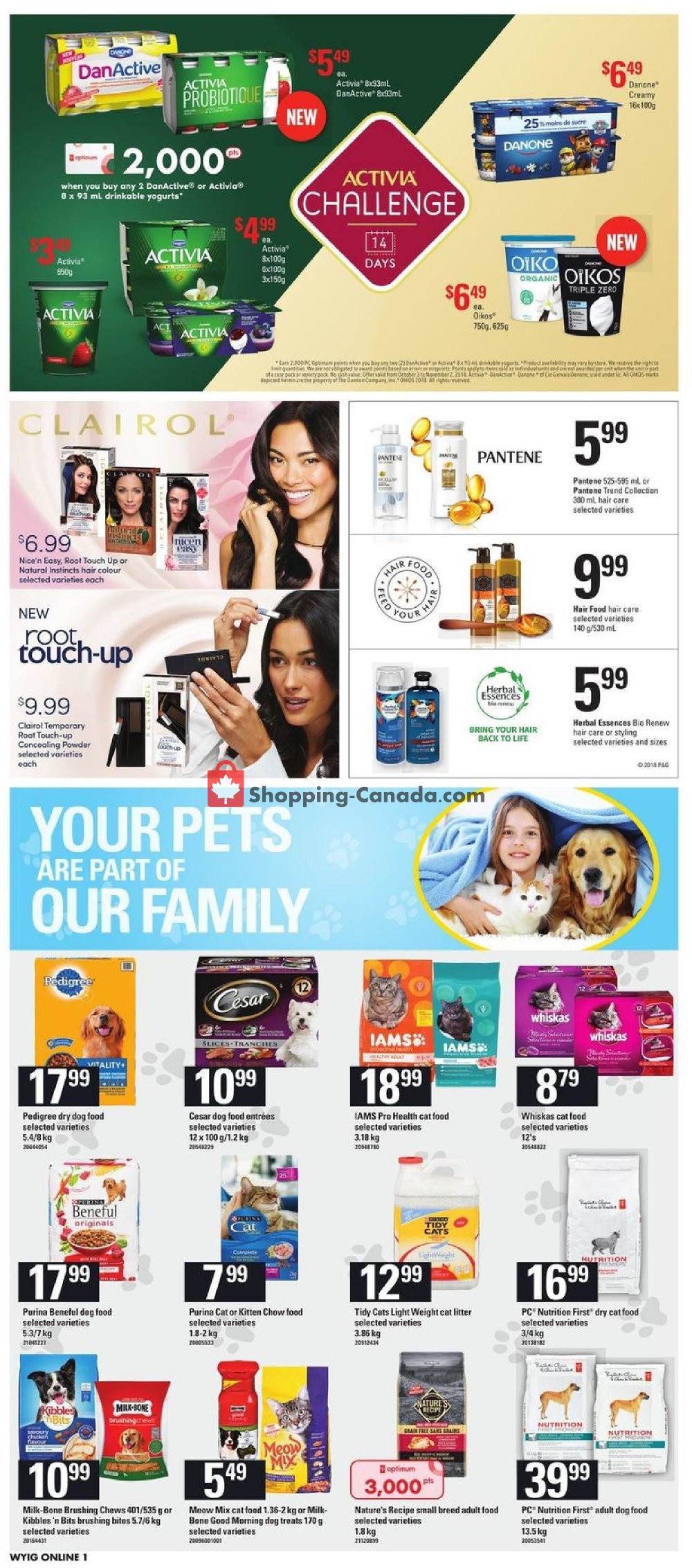 Loblaws flyer from Thursday October 18, 2018 to Wednesday October 24, 2018 - page 12