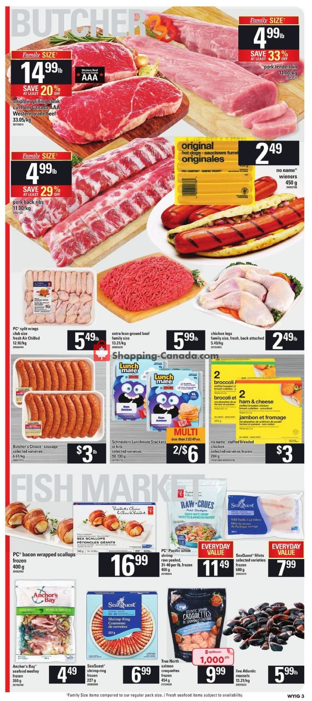 Loblaws flyer from Thursday October 18, 2018 to Wednesday October 24, 2018 - page 3