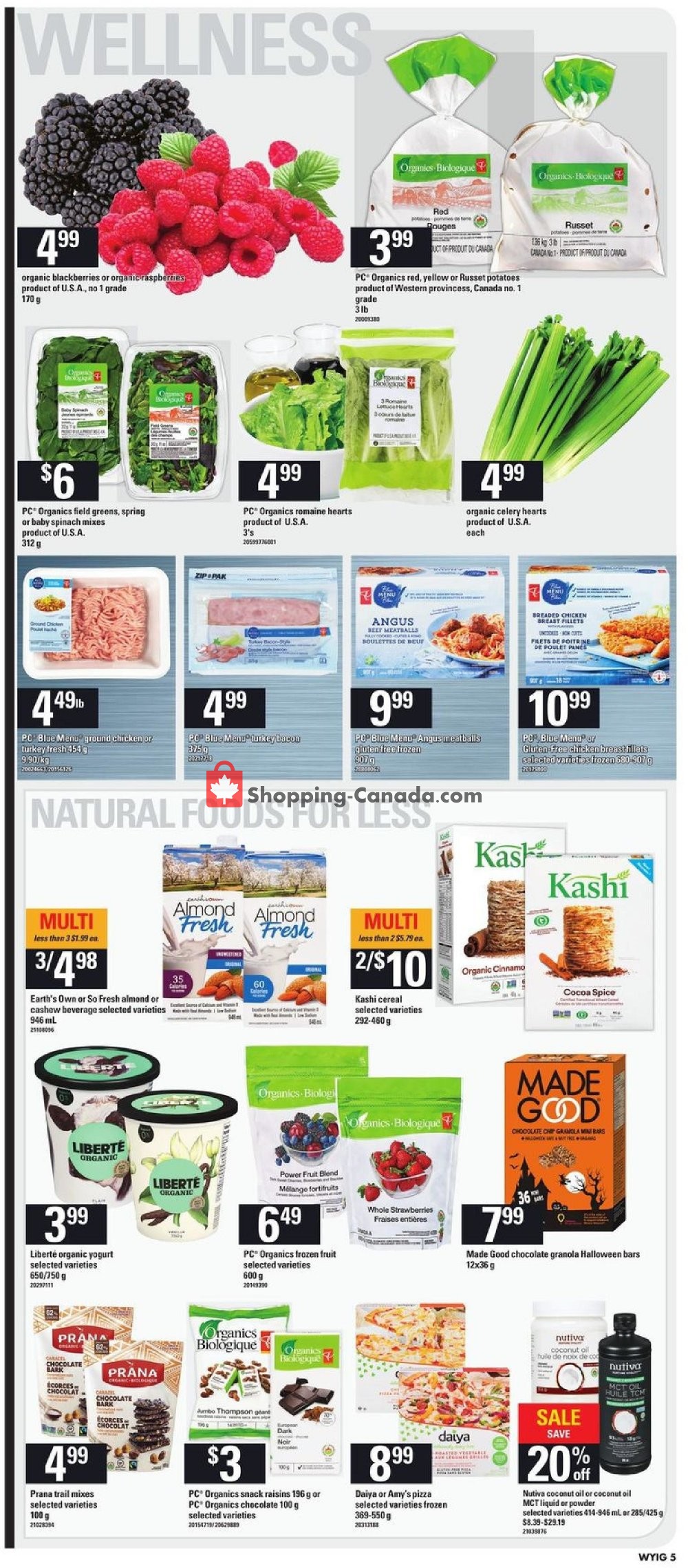 Loblaws flyer from Thursday October 18, 2018 to Wednesday October 24, 2018 - page 5