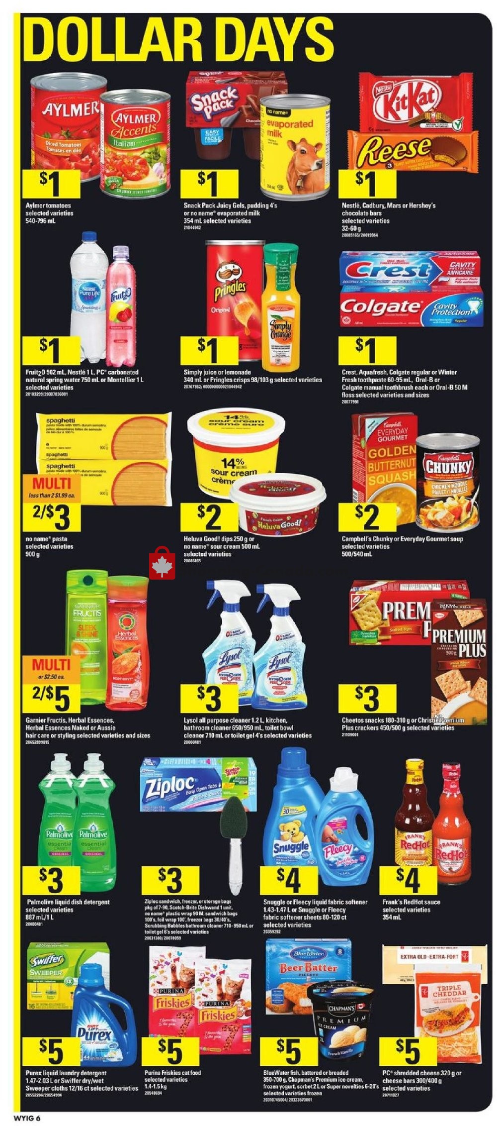 Loblaws flyer from Thursday October 18, 2018 to Wednesday October 24, 2018 - page 6