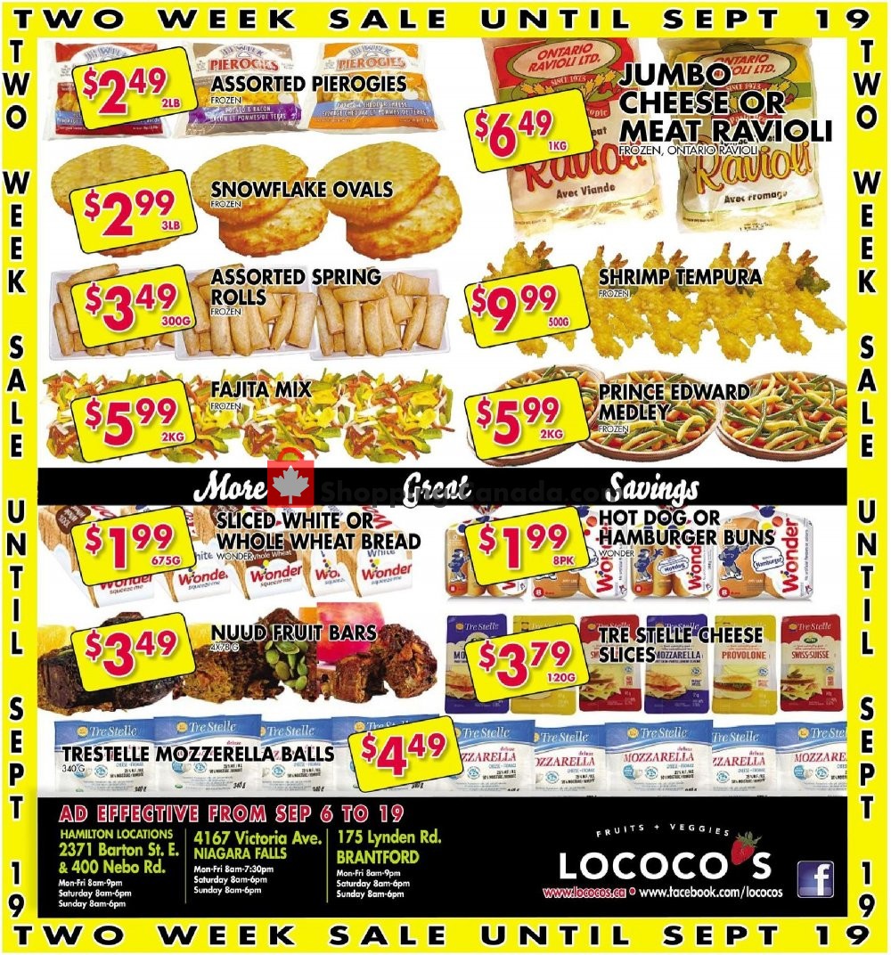 Lococo's flyer from Friday September 6, 2019 to Thursday September 19, 2019 - page 3