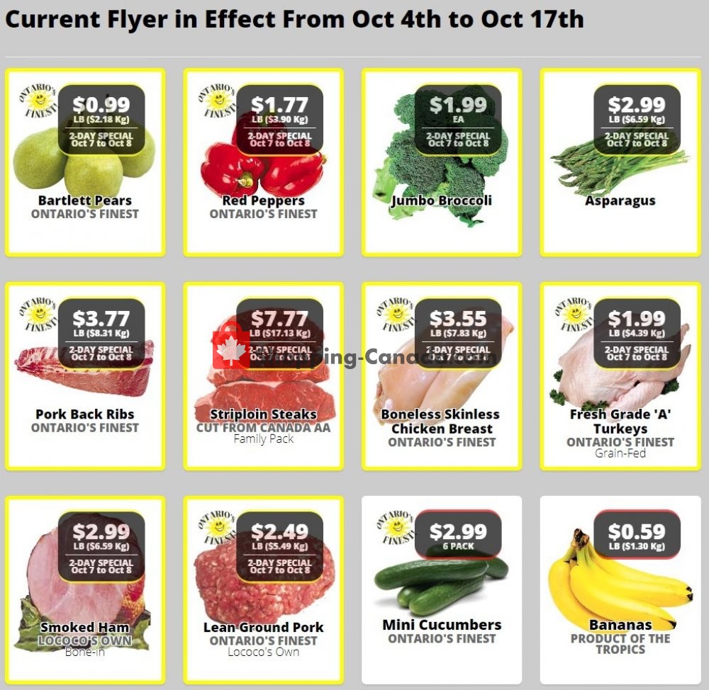 Lococo's flyer from Friday October 4, 2019 to Thursday October 17, 2019 - page 1