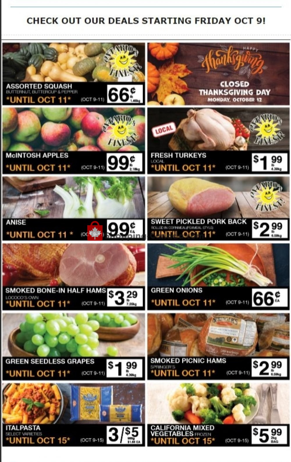 Lococo's flyer from Friday October 9, 2020 to Thursday October 15, 2020 - page 1