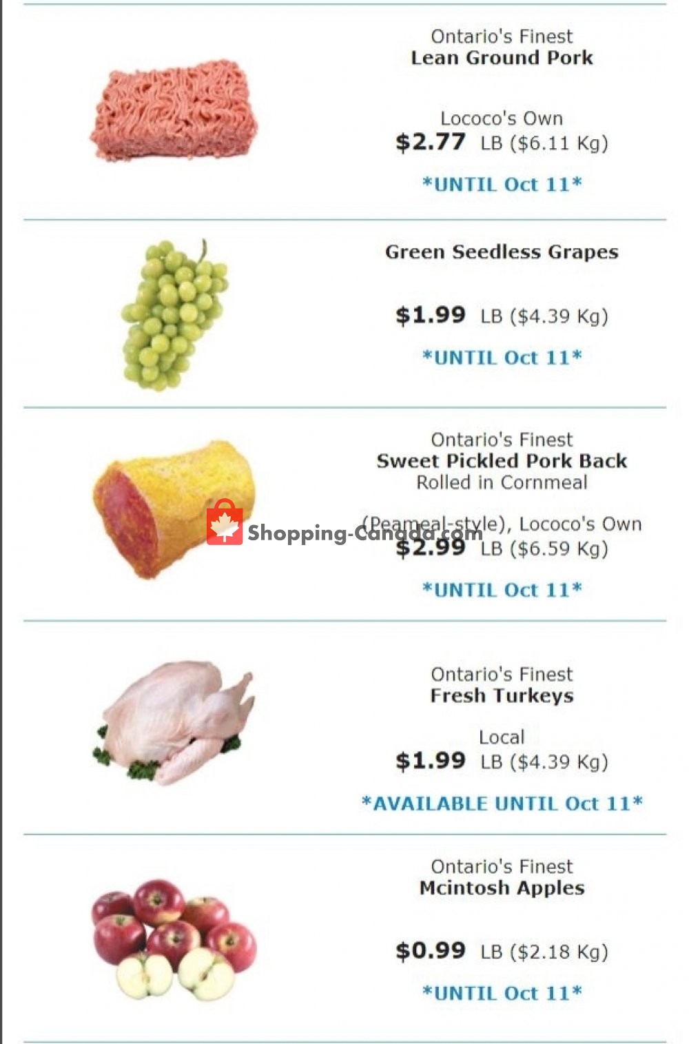 Lococo's flyer from Friday October 9, 2020 to Thursday October 15, 2020 - page 3