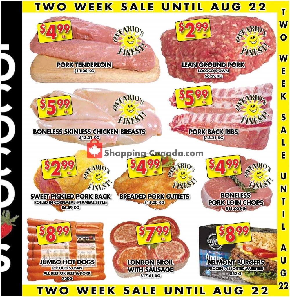 Lococo's flyer from Friday August 9, 2019 to Thursday August 22, 2019 - page 3