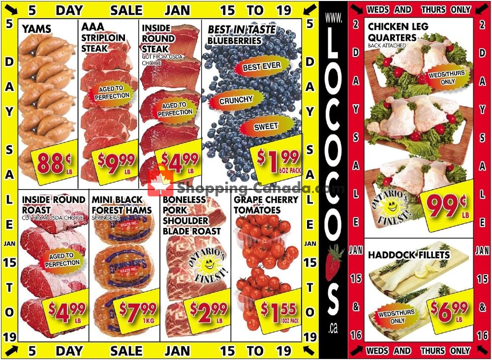 Lococo's flyer from Wednesday January 15, 2020 to Sunday January 19, 2020 - page 1