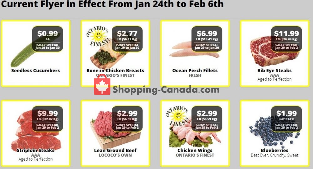 Lococo's flyer from Friday January 24, 2020 to Thursday February 6, 2020 - page 1