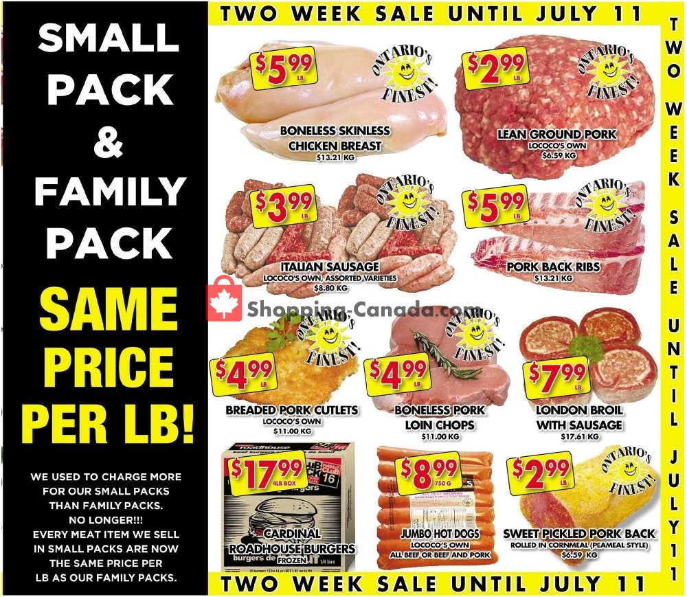 Lococo's flyer from Friday June 28, 2019 to Thursday July 11, 2019 - page 3