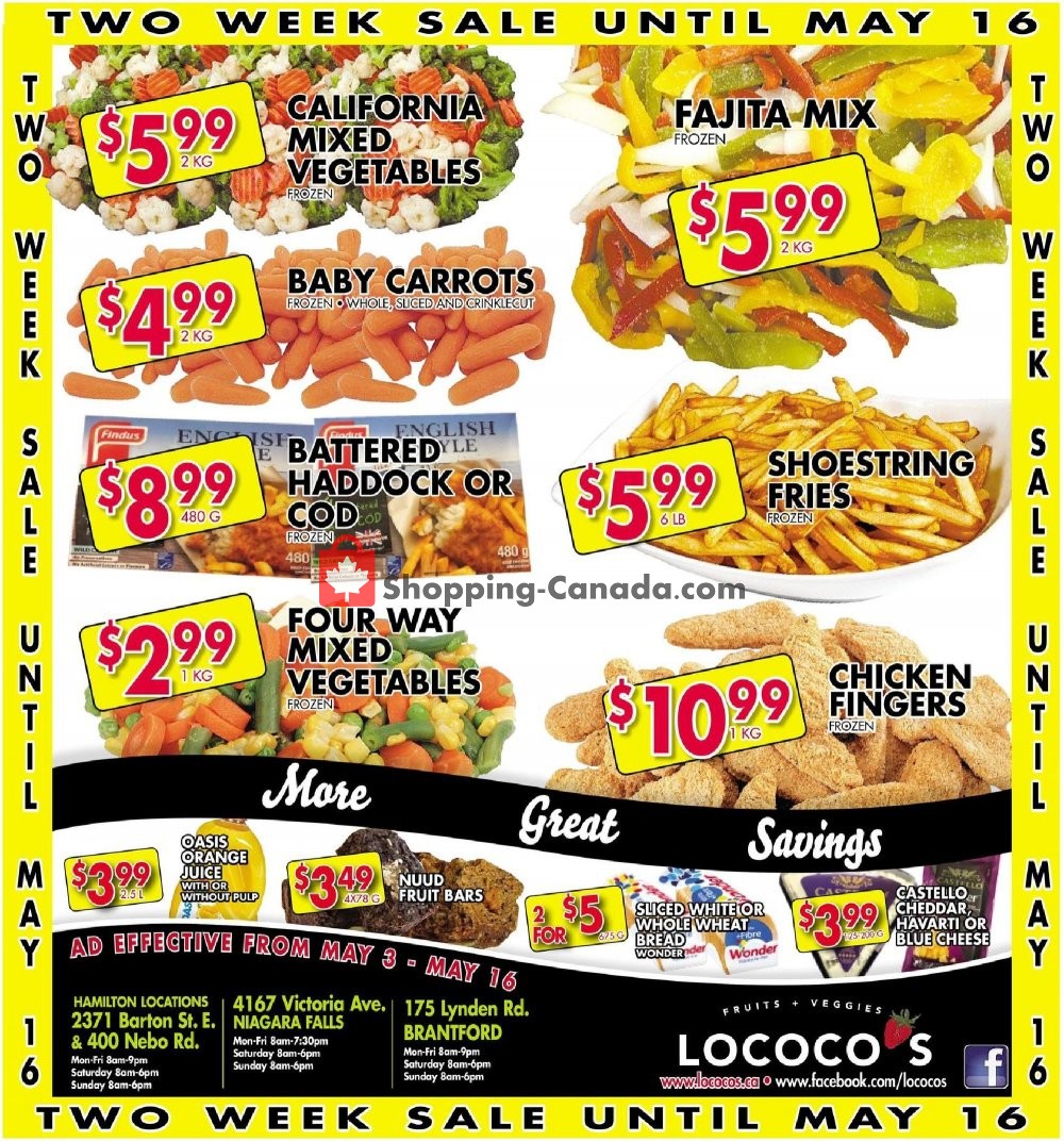 Lococo's flyer from Friday May 3, 2019 to Thursday May 16, 2019 - page 4