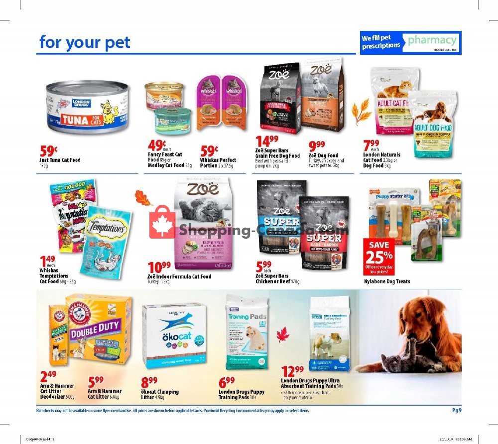 London Drugs flyer from Friday October 26, 2018 to Wednesday October 31, 2018 - page 10