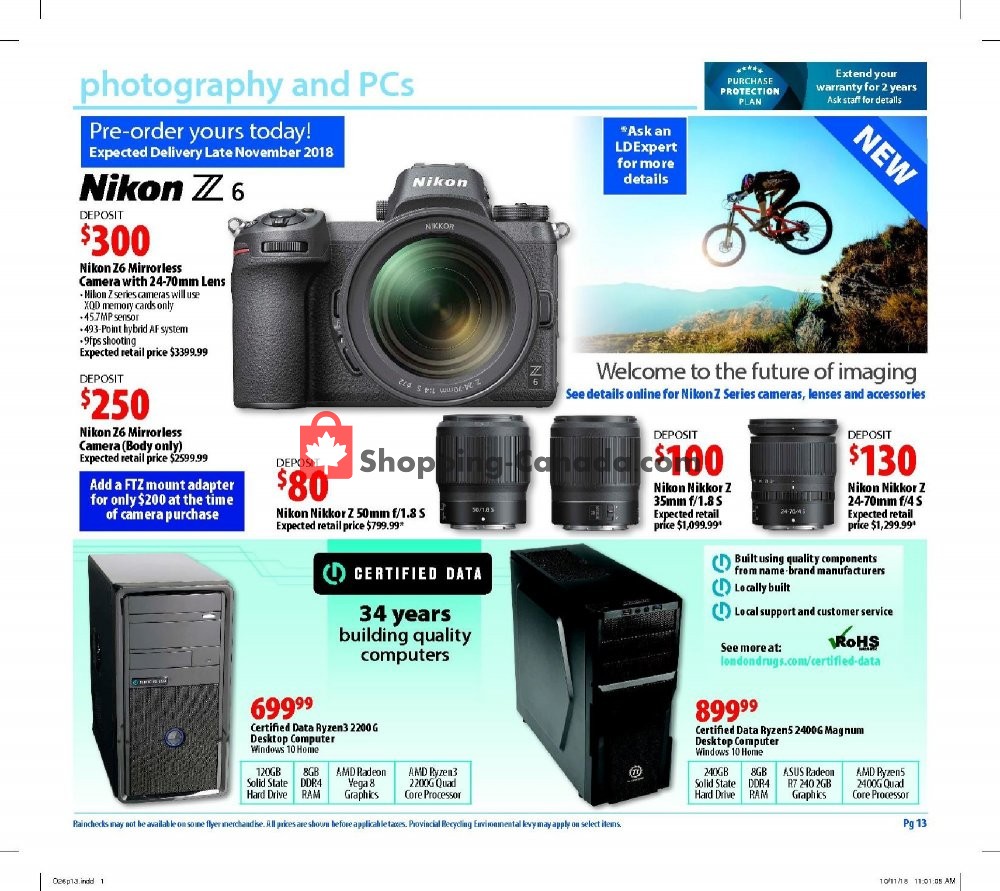 London Drugs flyer from Friday October 26, 2018 to Wednesday October 31, 2018 - page 14