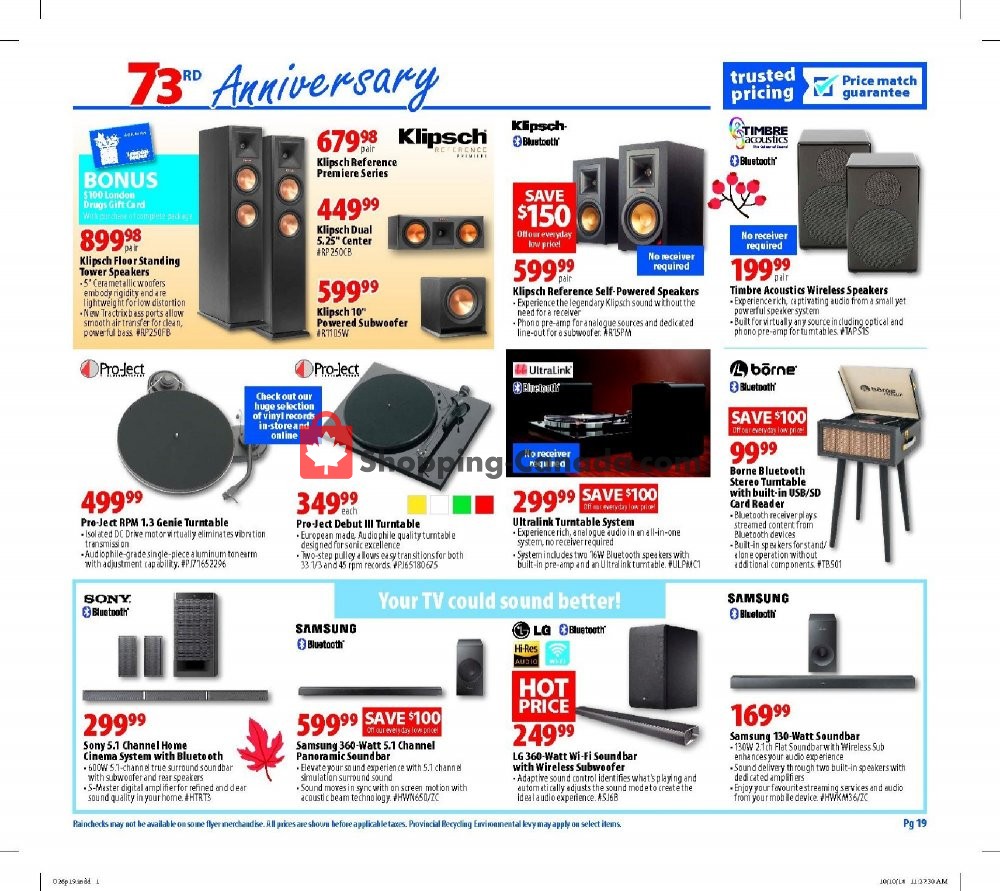London Drugs flyer from Friday October 26, 2018 to Wednesday October 31, 2018 - page 20