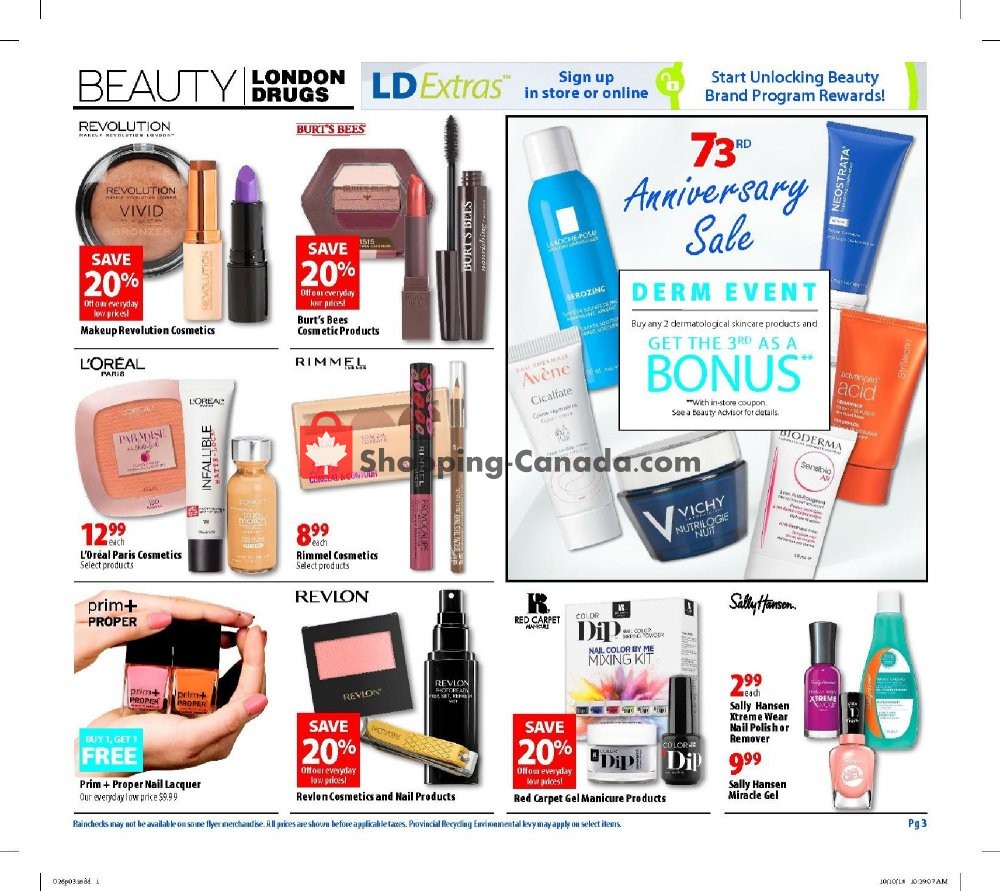 London Drugs flyer from Friday October 26, 2018 to Wednesday October 31, 2018 - page 3