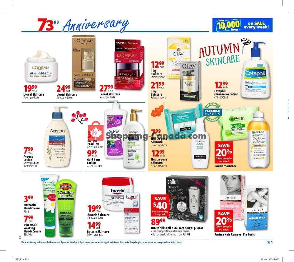 London Drugs flyer from Friday October 26, 2018 to Wednesday October 31, 2018 - page 6