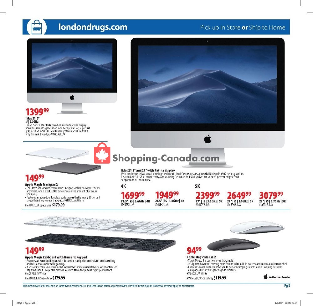 London Drugs flyer from Friday August 23, 2019 to Wednesday August 28, 2019 - page 3