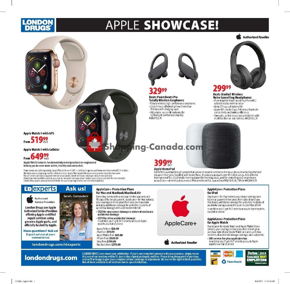 London Drugs flyer from Friday August 23, 2019 to Wednesday August 28, 2019 - page 5