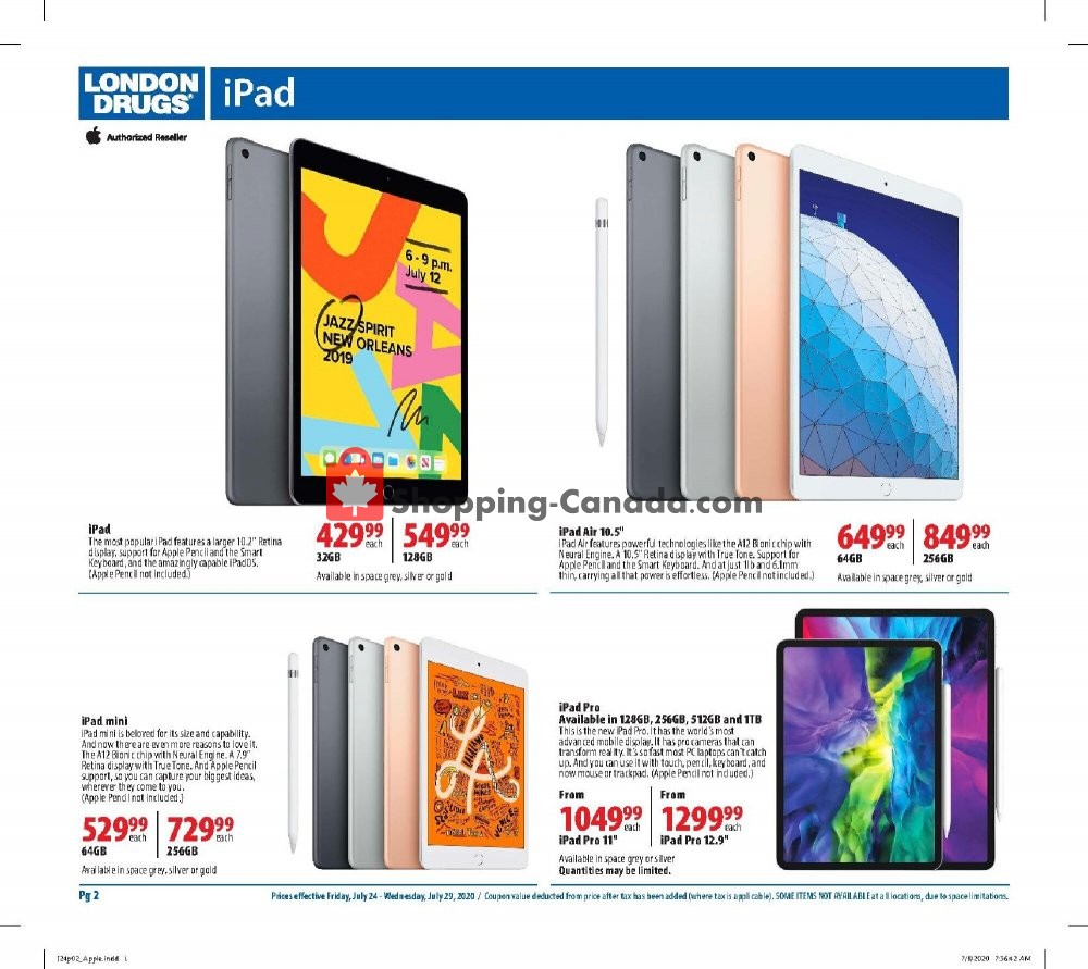 London Drugs flyer from Friday July 24, 2020 to Wednesday July 29, 2020 - page 2