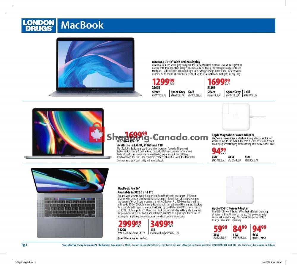 London Drugs flyer from Friday November 20, 2020 to Wednesday November 25, 2020 - page 2