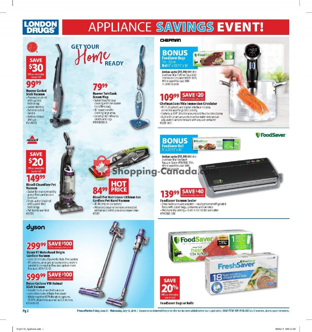 London Drugs flyer from Friday June 21, 2019 to Wednesday July 10, 2019 - page 2