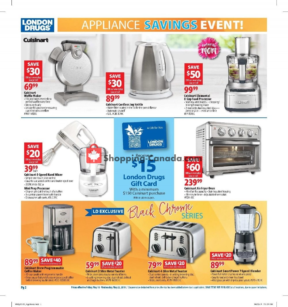 London Drugs flyer from Friday May 10, 2019 to Wednesday May 22, 2019 - page 2