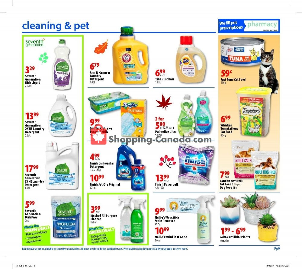 London Drugs flyer from Friday October 19, 2018 to Wednesday October 24, 2018 - page 10